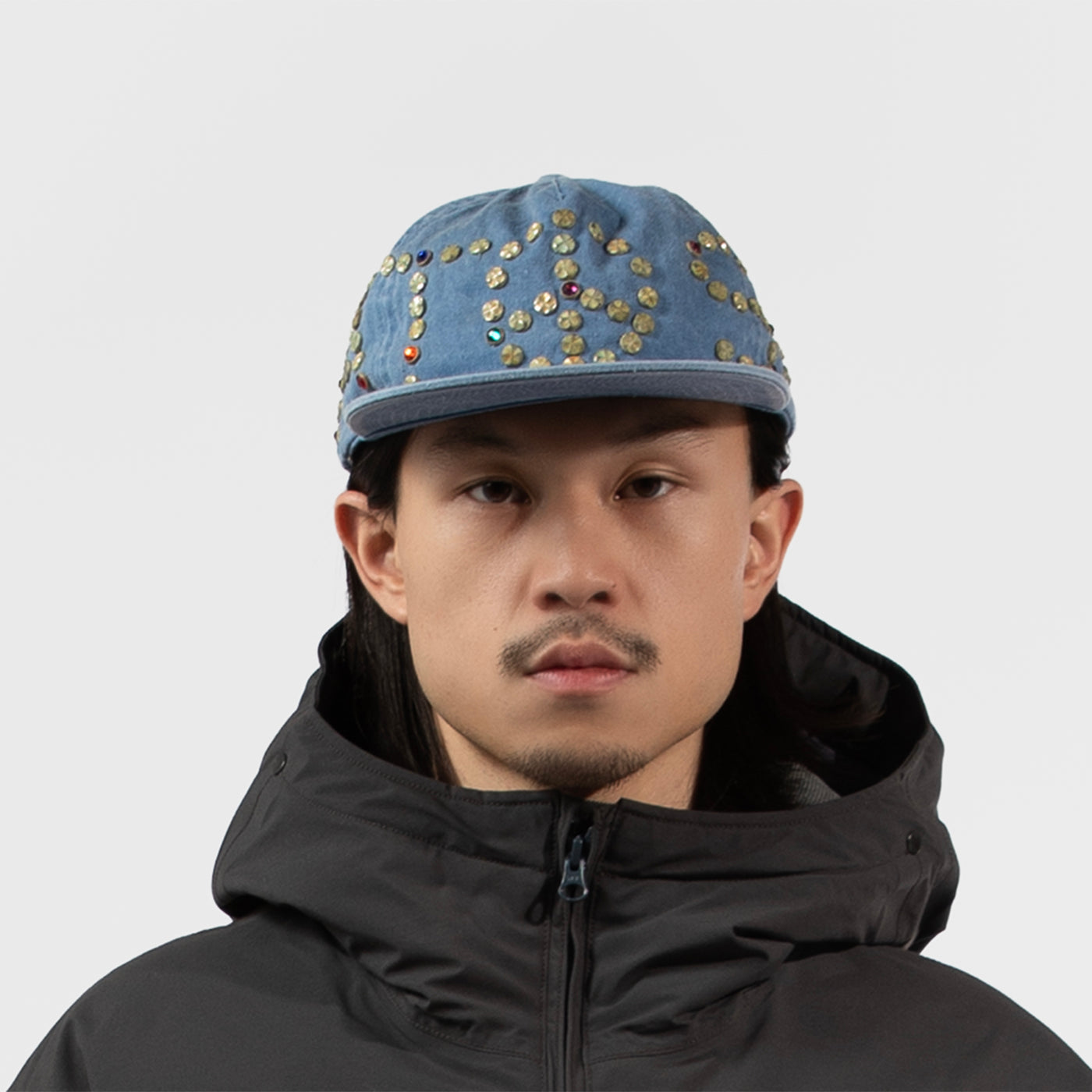 STUDDED WRAP AROUND HAT｜SATOSHI NAKAMOTO｜ACCESSORIES
