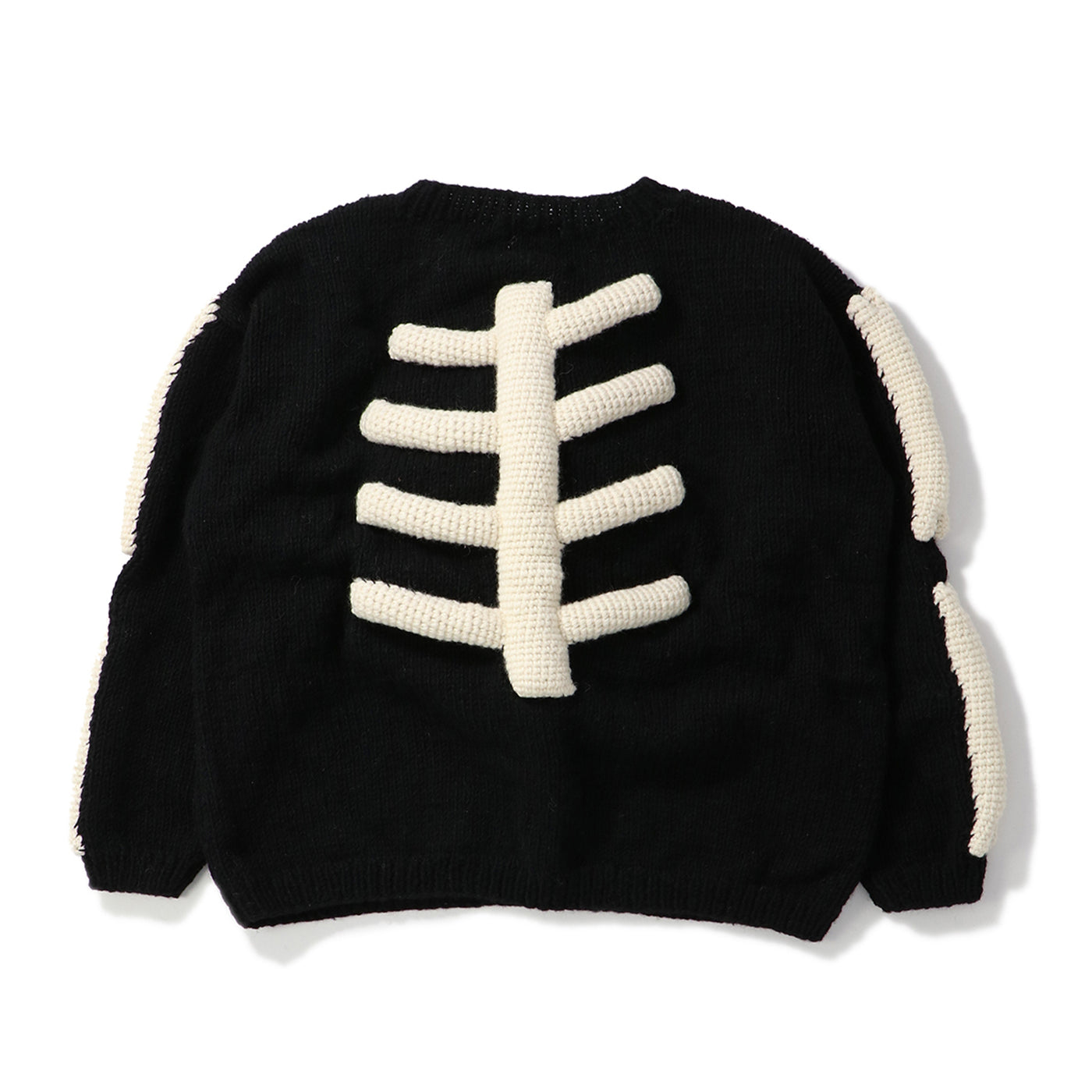 CREW NECK KNIT-3D BONE｜MACMAHON KNITTING MILLS｜TOPS（トップス