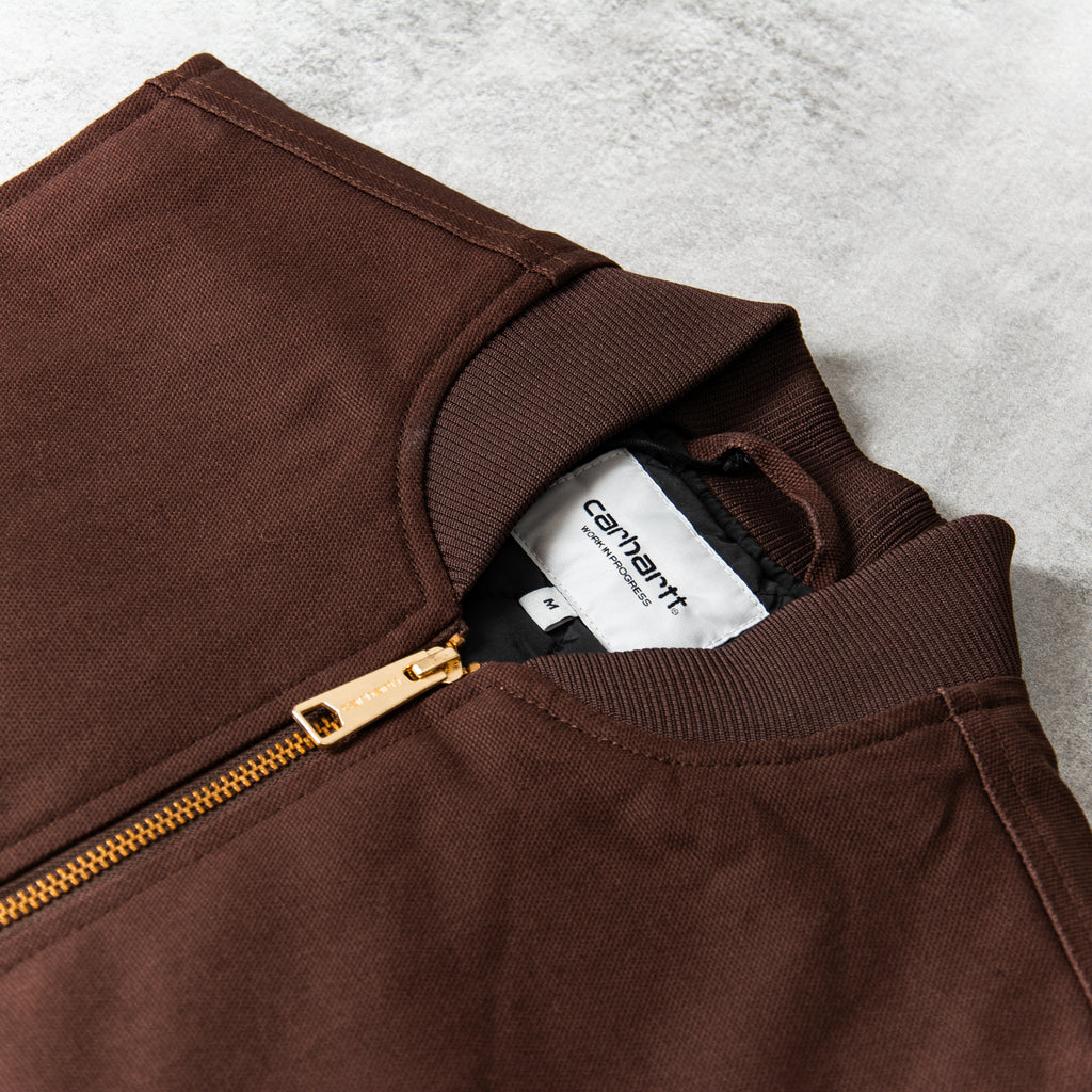 Get the Carhartt WIP Rigid Vest - Tobacco online @Union Clothing