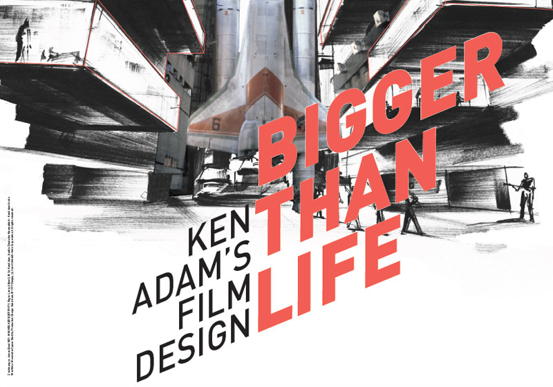 Mit Ken Adam zur Ausstellung „Bigger than Life. Ken Adam's Film