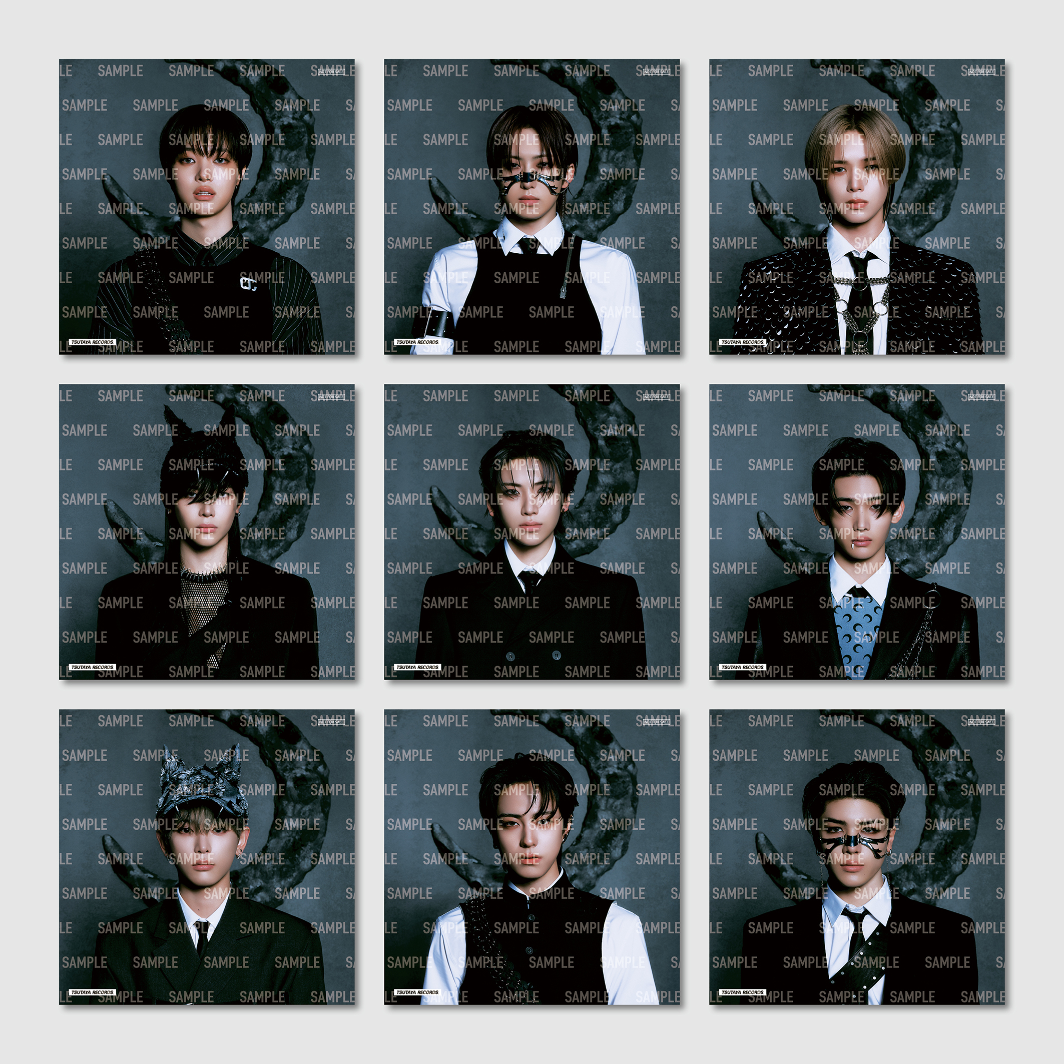 &TEAM 3rd SINGLE「Go in Blind (月狼)」ストア特典絵柄公開 - &TEAM