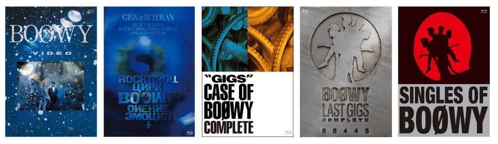 結成40周年記念。映像作品5タイトルのBlu-ray、7インチ・シングルBOX