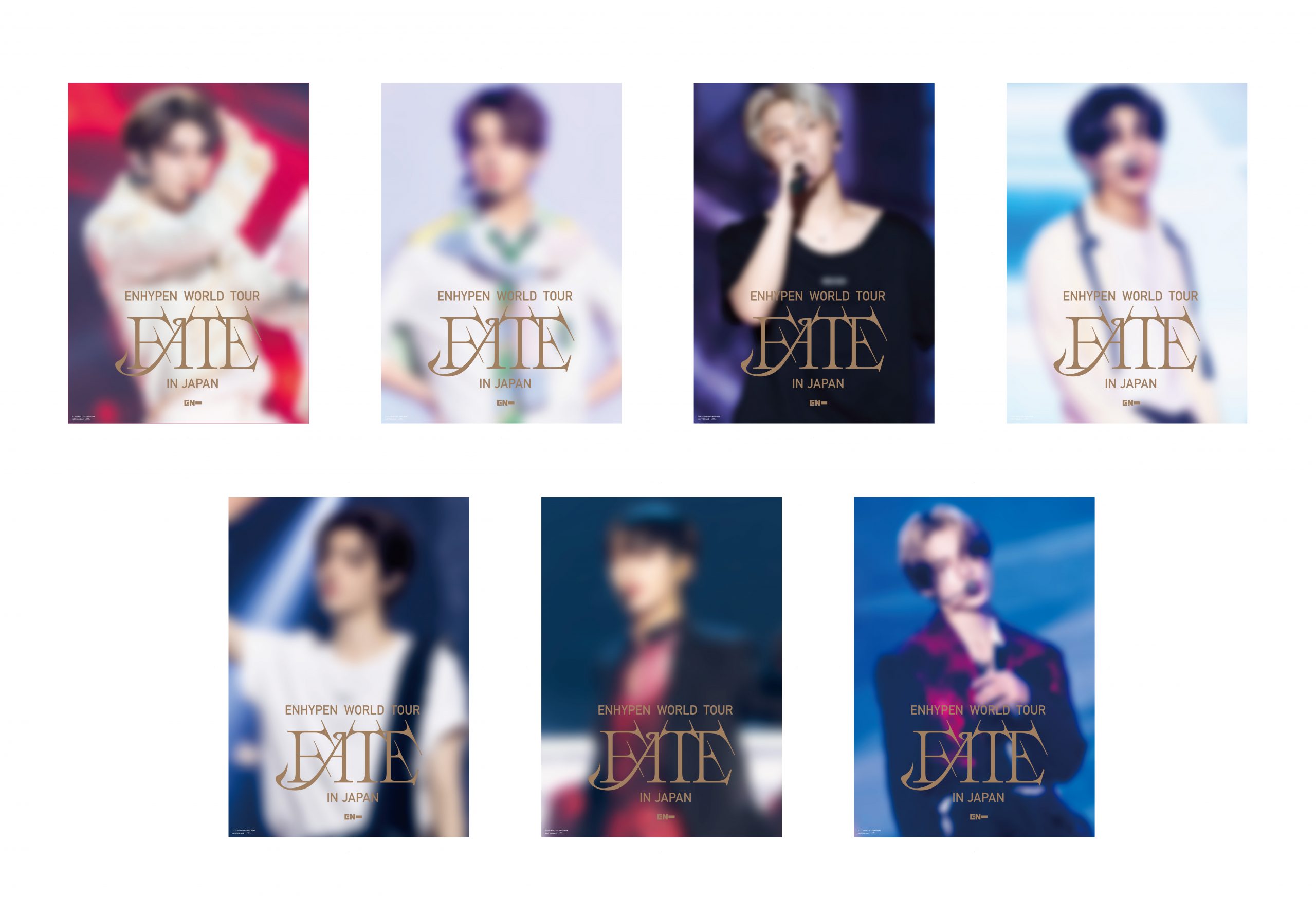 ENHYPEN WORLD TOUR 'FATE' IN JAPAN』Blu-ray&DVD(全3形態) 予約