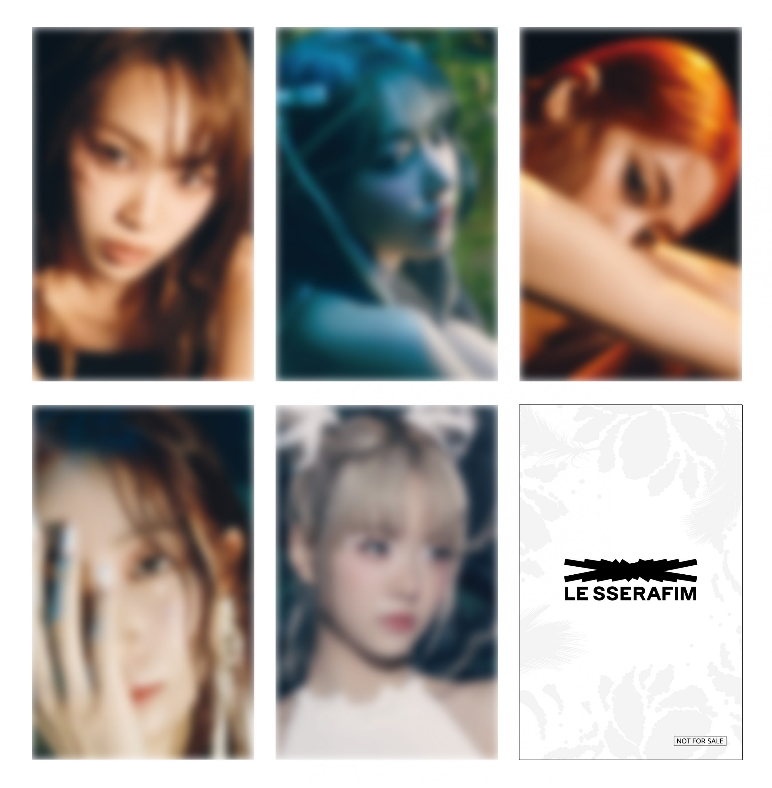 LE SSERAFIM 3rd Mini Album 'EASY'のCD購入特典絵柄公開！ - LE SSERAFIM