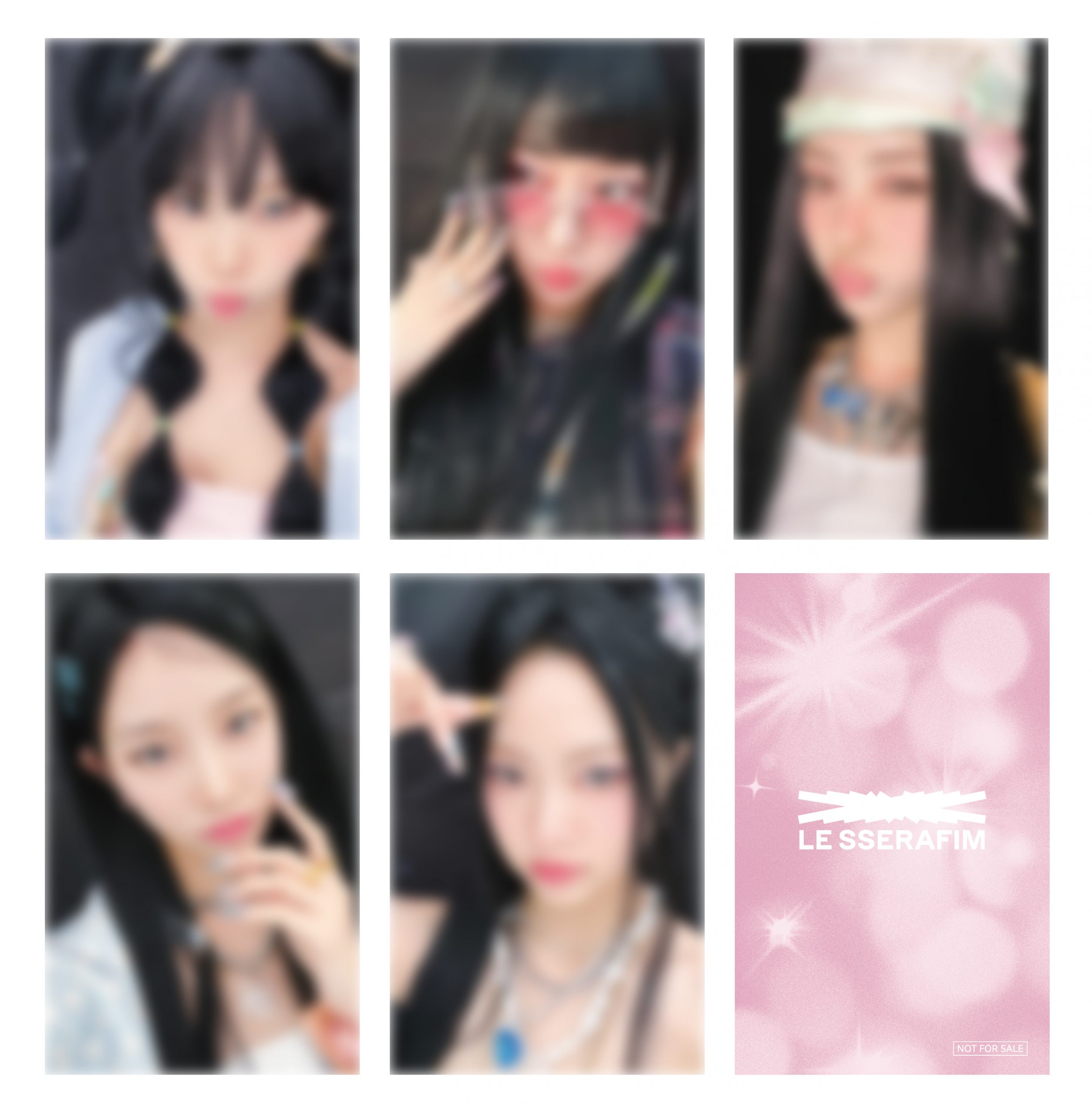 LE SSERAFIM 3rd Mini Album 'EASY'のCD購入特典絵柄公開！ - LE SSERAFIM