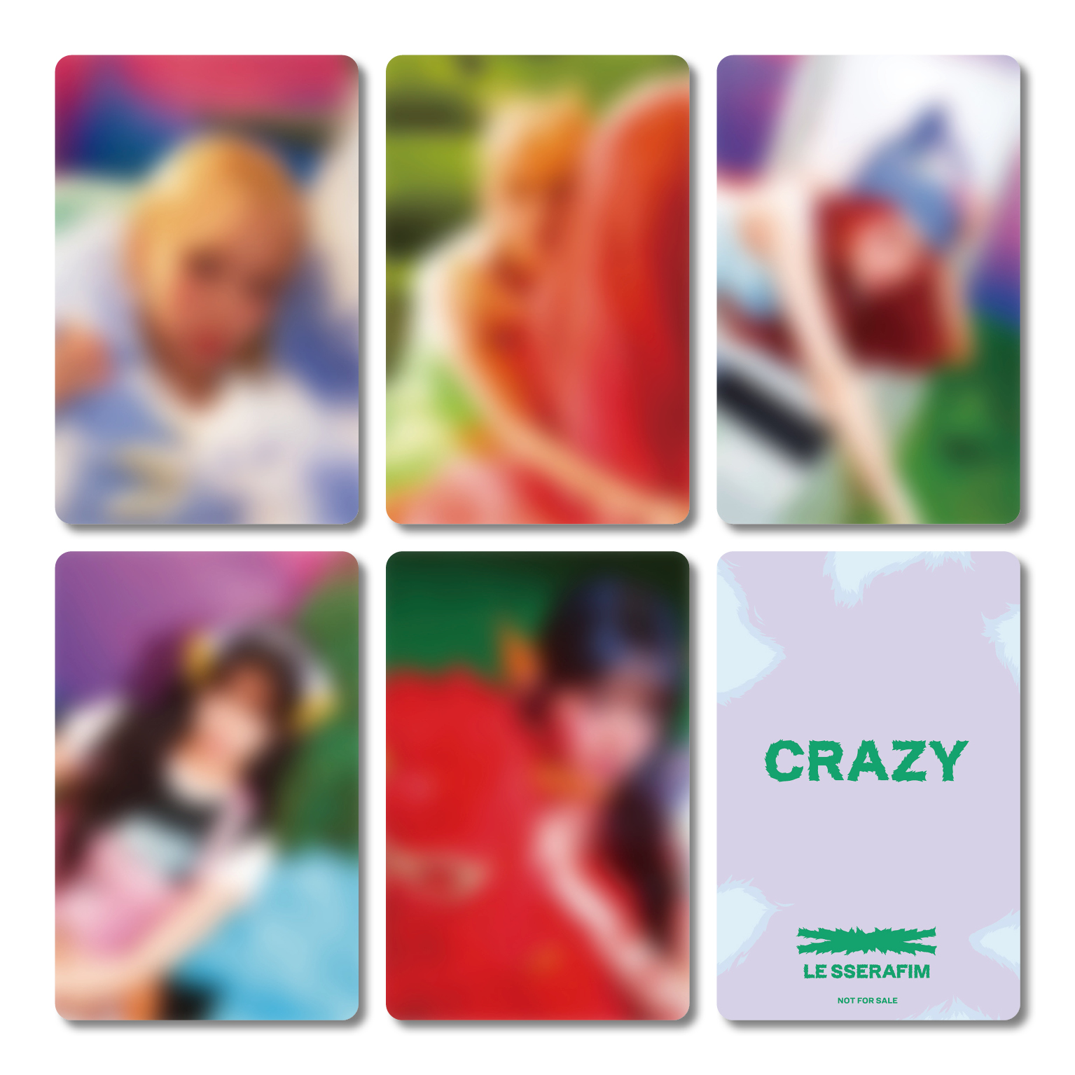 LE SSERAFIM 日本3rdシングル 'CRAZY' のCD購入特典絵柄公開！ - LE