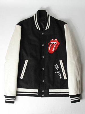 The Rolling Stones × JACKROSE メルトン×袖レザースタジャン」予約