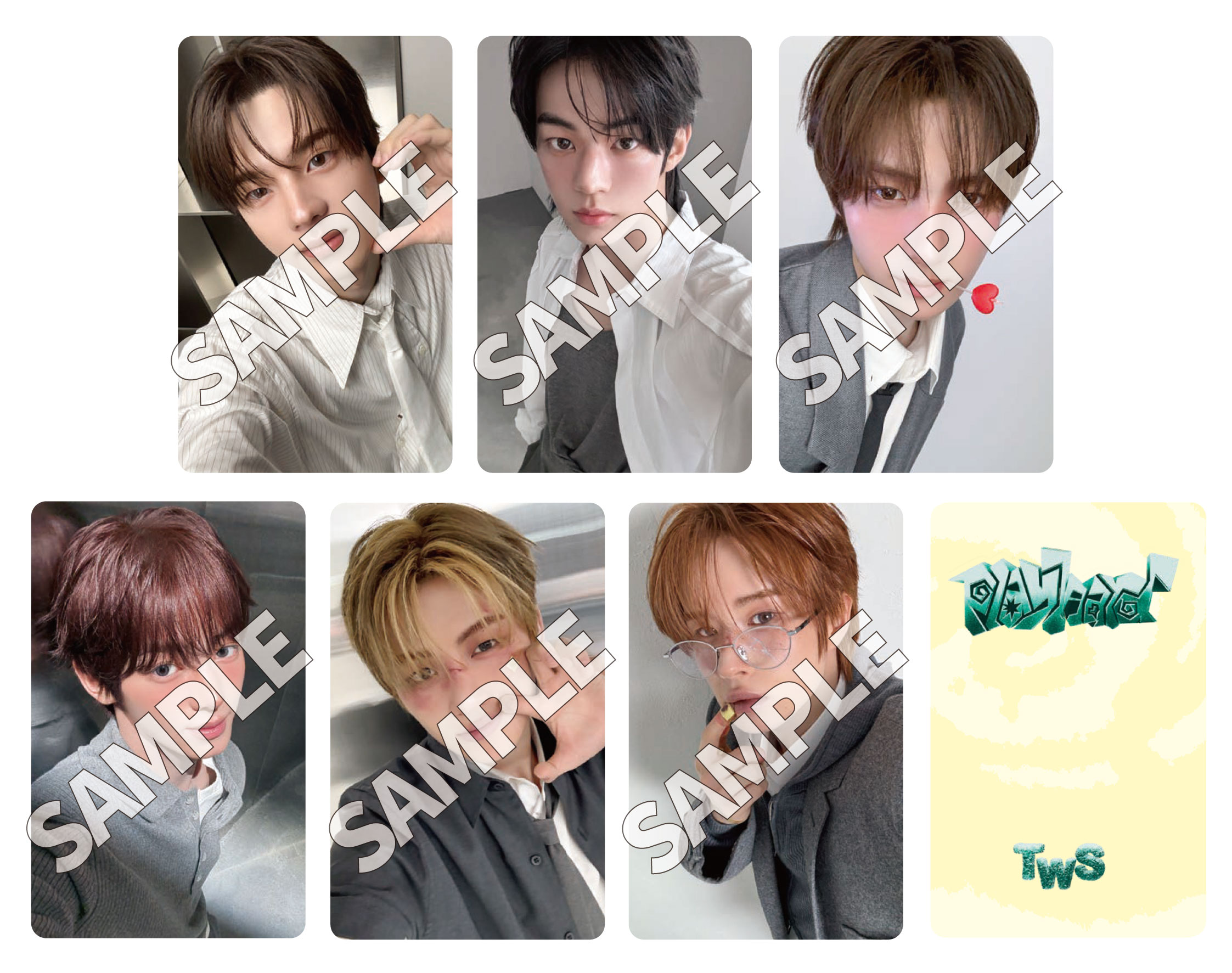 TWS 4th Mini Album「play hard」発売記念 HMV＆タワーレコードでの