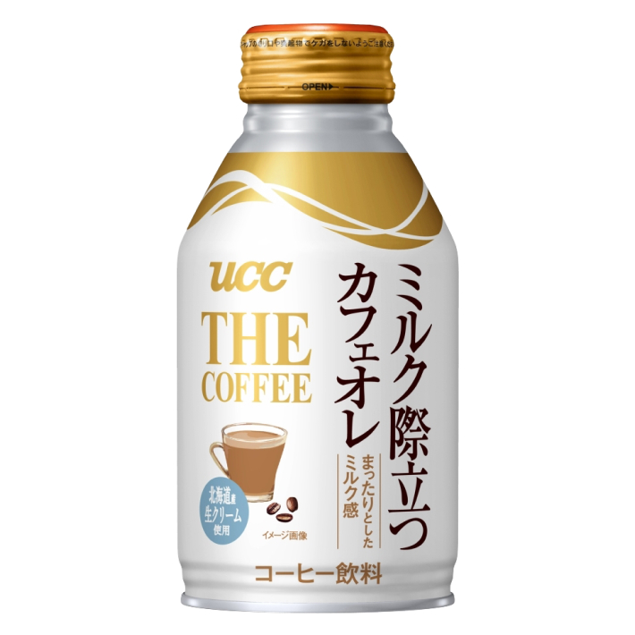 THE COFFEEミルク際立つカフェオレ リキャップ缶260g | UCC上島珈琲