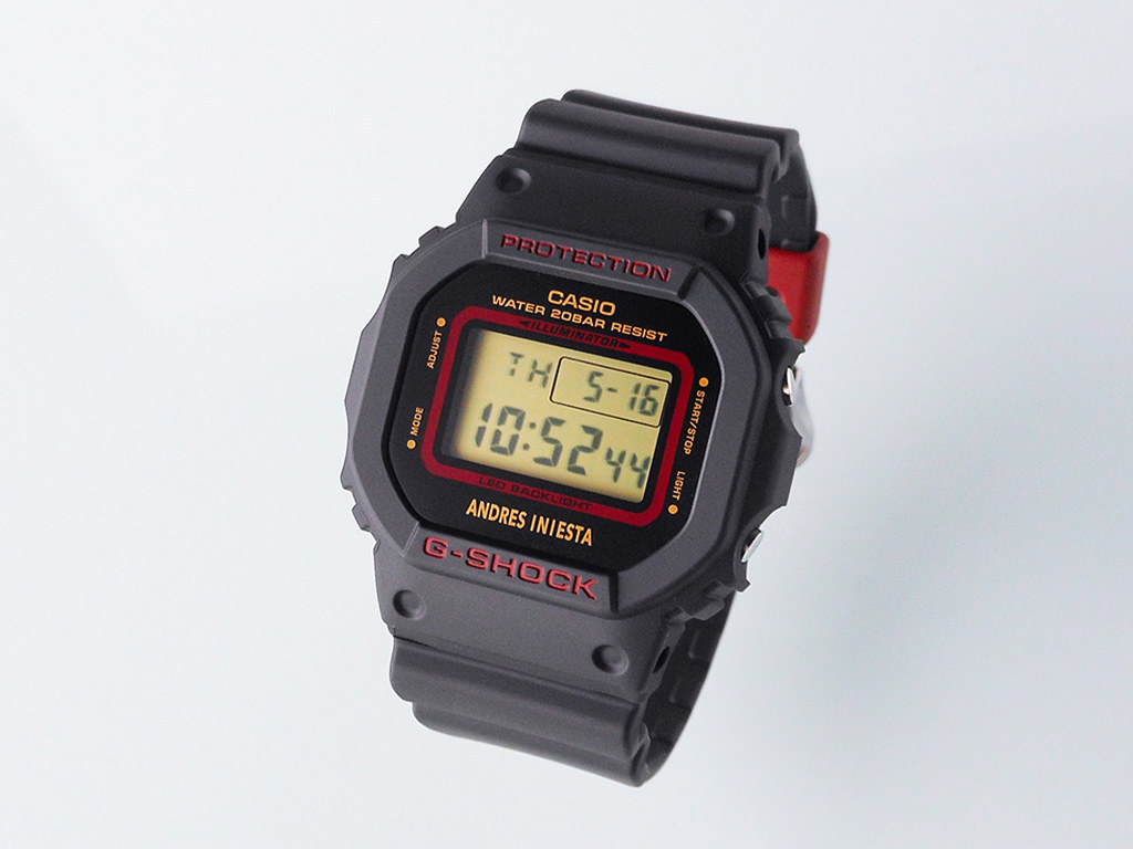 DW-5600AI-1JR/カシオ＜G-SHOCK＞イニエスタシグネチャーモデル | 静岡