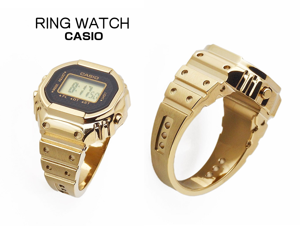 RING WATCH＞CRW-001G-9JR リングウォッチ CASIO | 静岡の宝石・時計