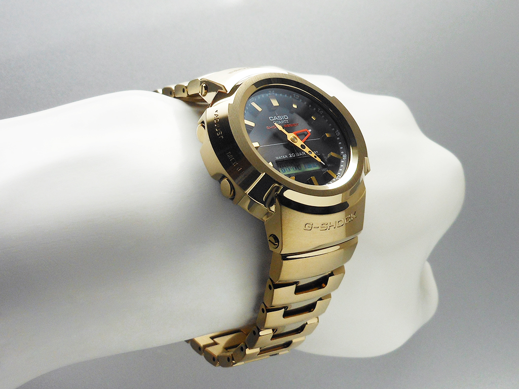 AWM-500＞フルメタルカラー／ゴールド | 静岡の宝石・時計専門店 内山