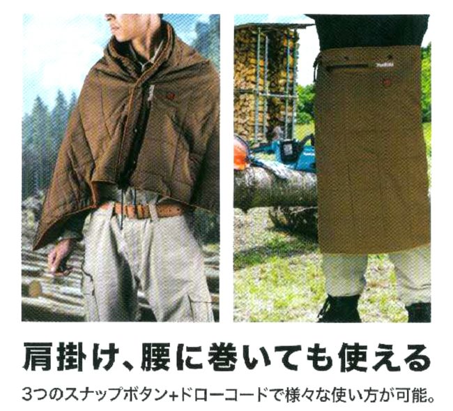 マキタ CB200DBK 暖房ひざ掛け / CB200DBN