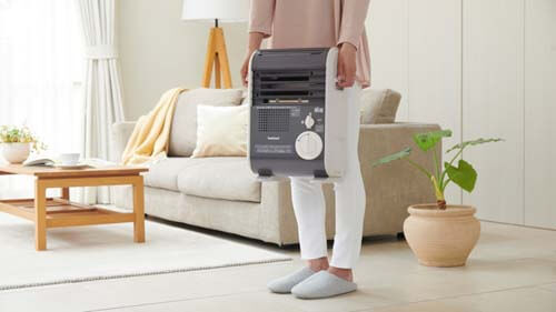 イワタニ CB-GFH-5 カセットガスファンヒーター 風暖 ウエダ金物【公式