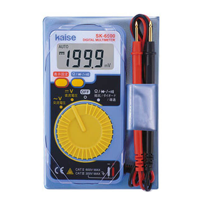 カイセ SK-6500 カード型 デジタルマルチメーター ウエダ金物【公式