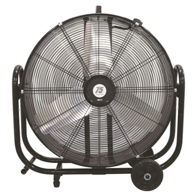 ユアサプライムス YF-459T 工場扇 Gグレー 45㎝ フロアー式 ウエダ金物