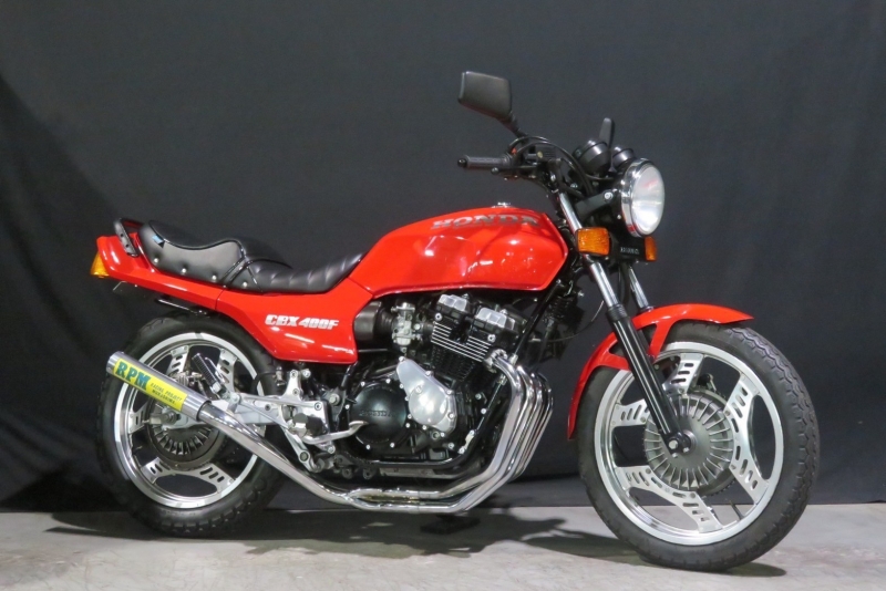 CBX400F 赤ソリ・新品RPM管・オオカワタックロール｜SOLD OUT｜旧車