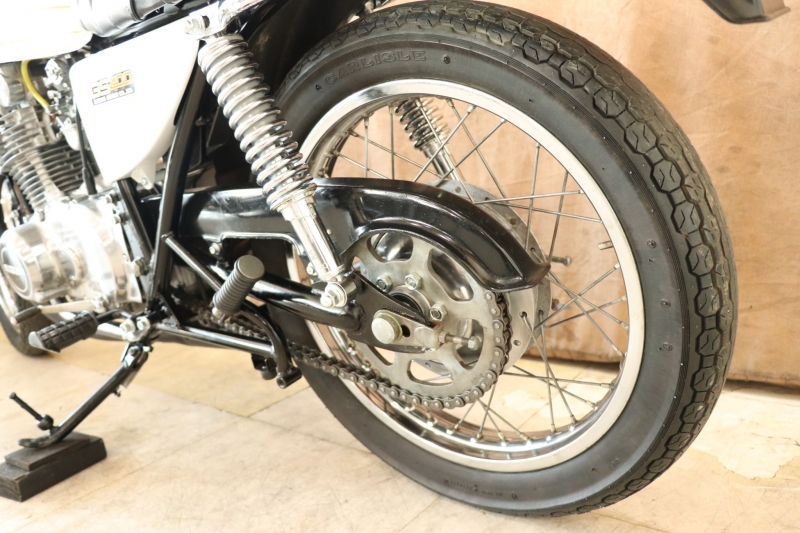 GS400 煌きパールホワイト カスタムE2｜SOLD OUT｜旧車・絶版バイク