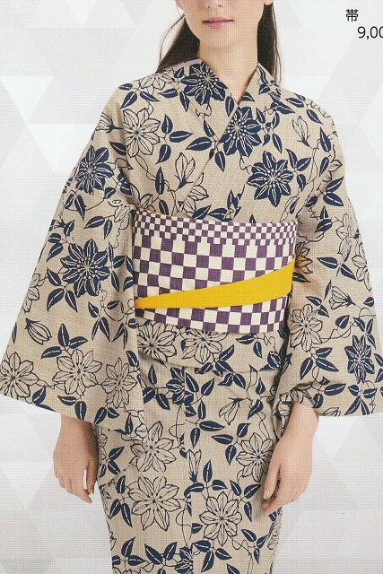 女物浴衣「源氏物語」ゆかたみゆき紬 商品詳細│柄のうえ新│職人の手