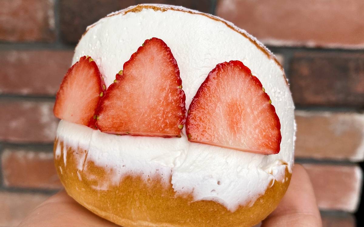 マリさんベーカリー 焼きたてふぐカステラポシェット いちご♡ マリ