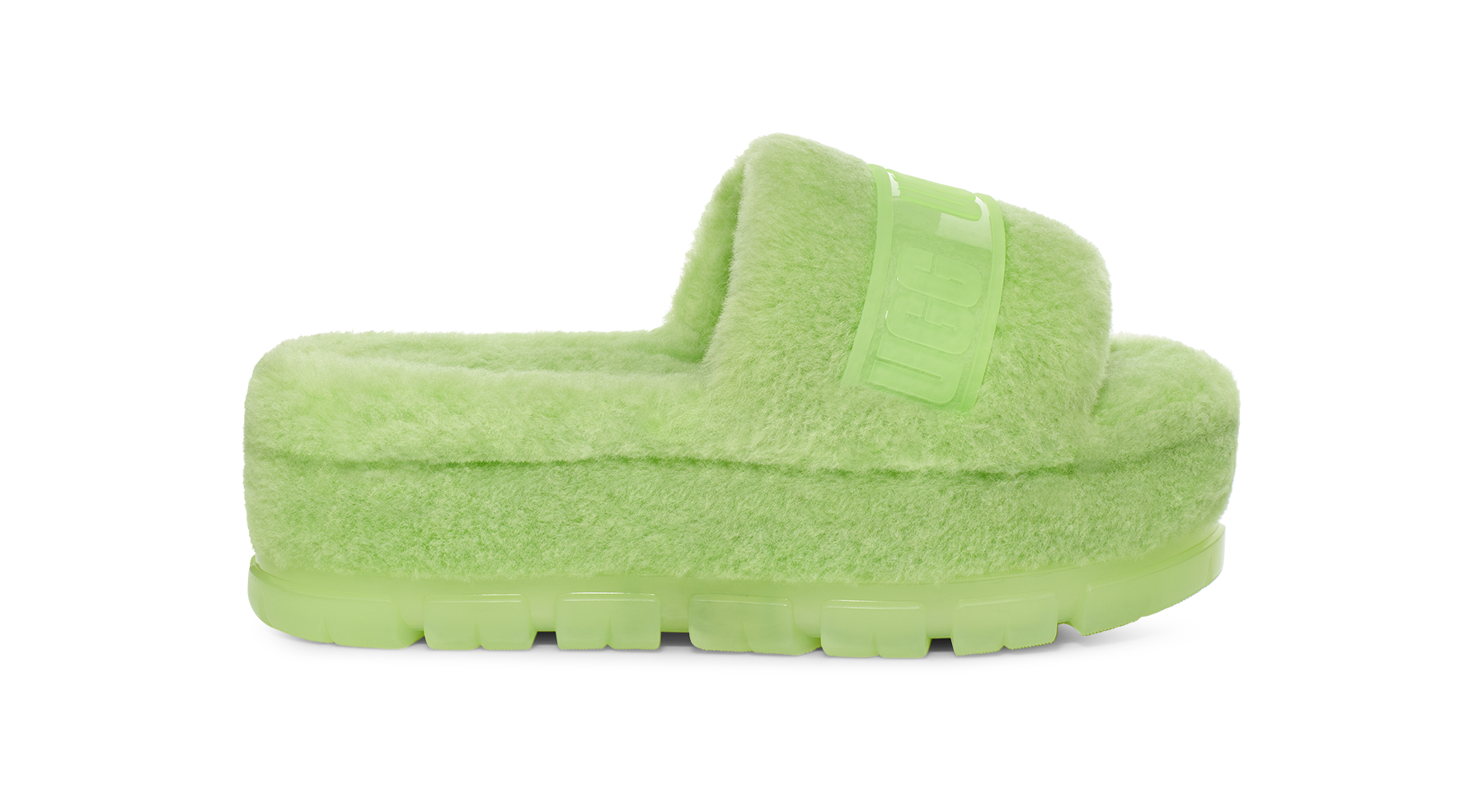 Fluffita Clear Flatform Sandal | UGG®