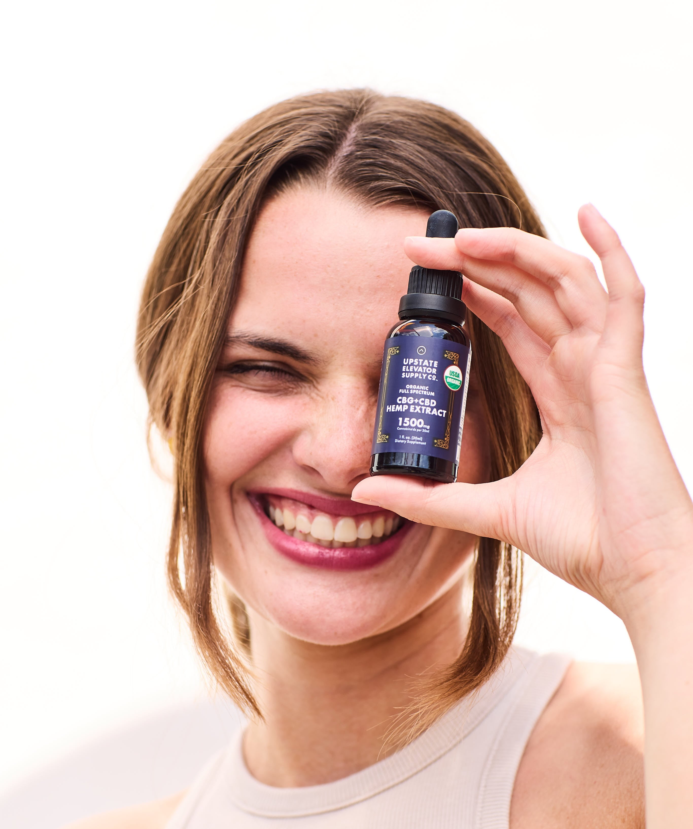 1:1 Organic CBD+CBG Hemp Extract – Upstate Elevator