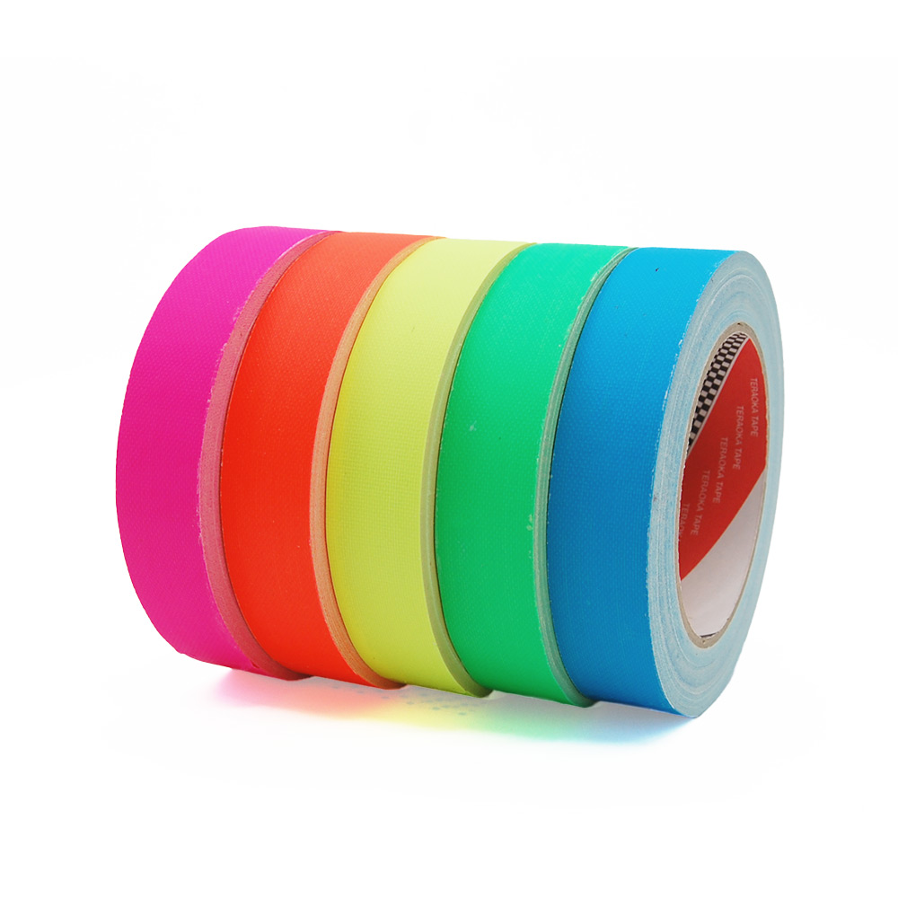 裏方屋ドットコム,ガッファーテープ蛍光色布テープ 2.4cm幅