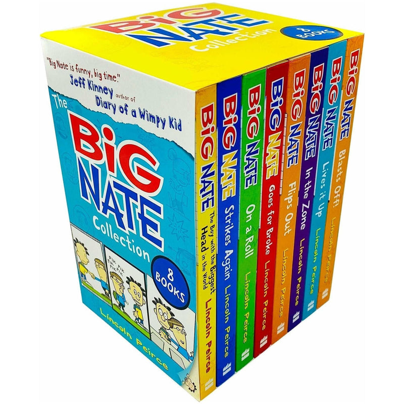 Big Nate Books series Collection 8 books Box Set by Lincoln Peirce