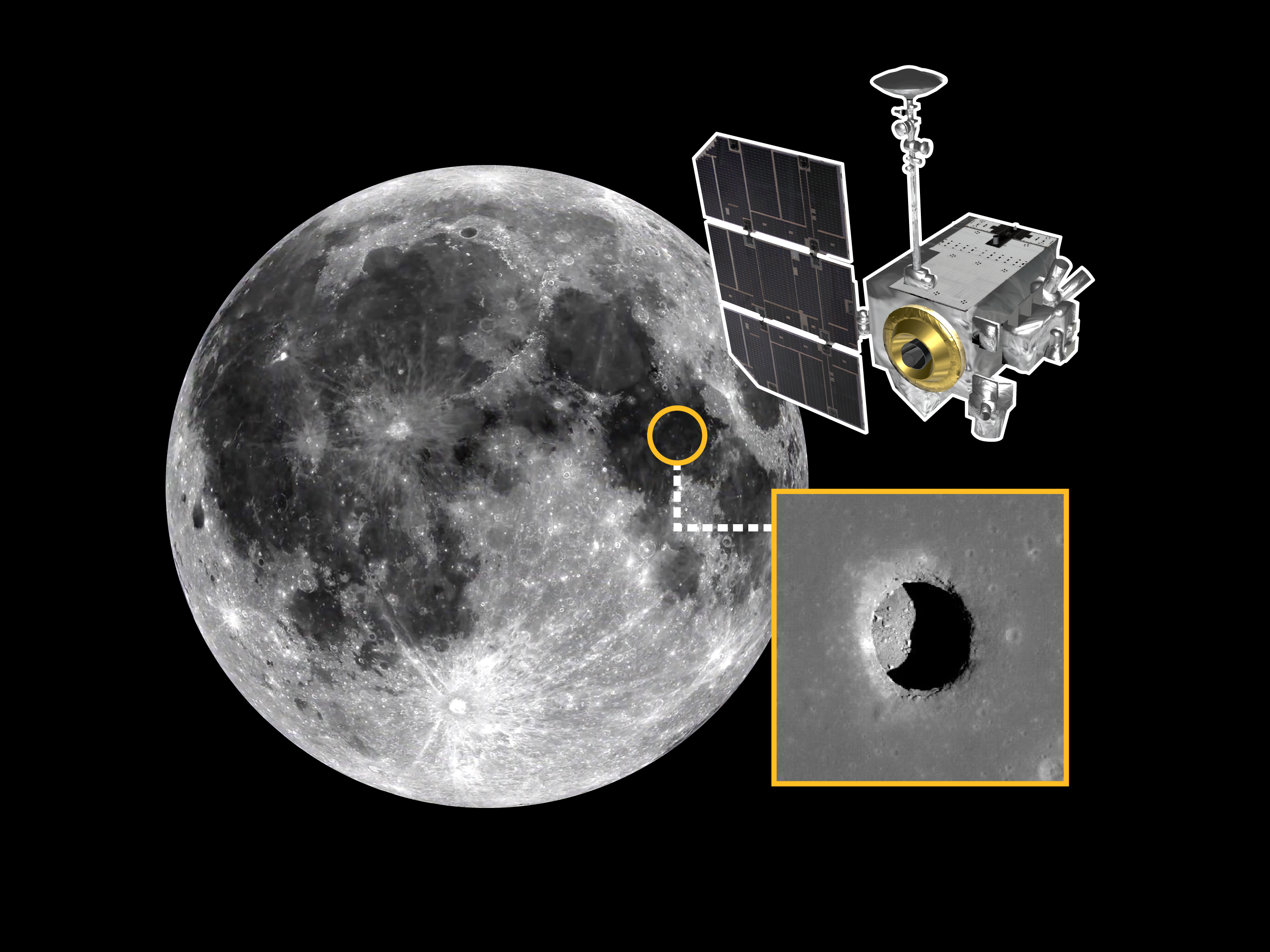Moon caves may be shelter for future explorers. See inside.