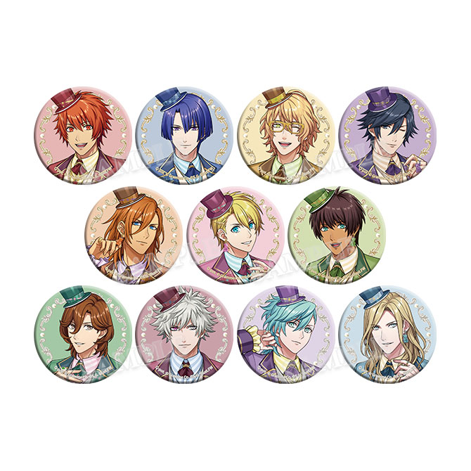 うたの☆プリンスさまっ♪ トレーディングマット缶バッジ Crown Creamy