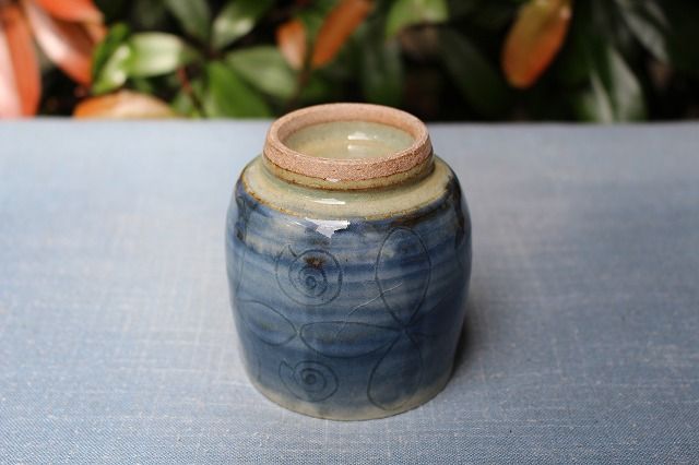 島根県松江市の袖師窯（尾野友彦）の花彫湯呑（大） うつわ家膳｜人気