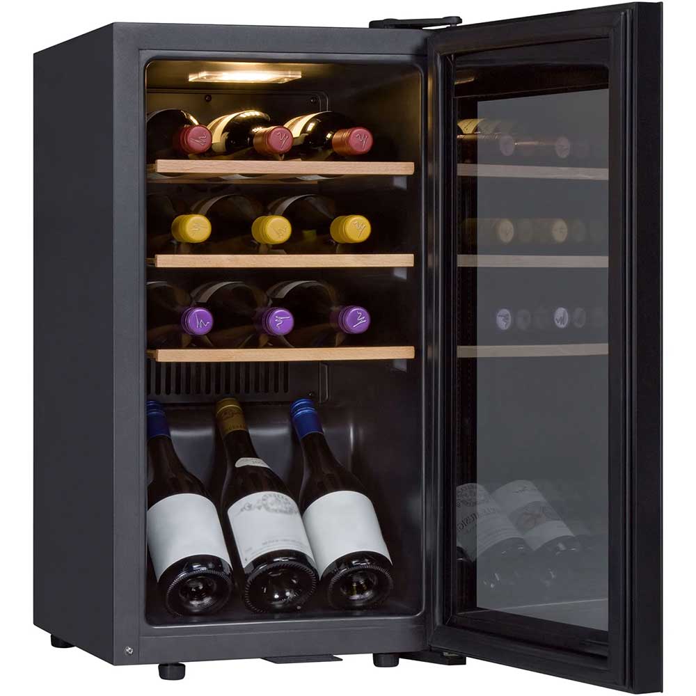 FURNIEL ワインセラー 12本収納 右開き SAB-50G-PB