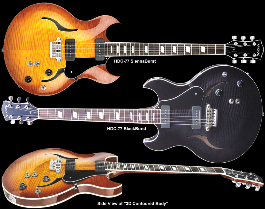 The VOX Showroom - Vox HDC-77 Guitars - 2010 - 2013