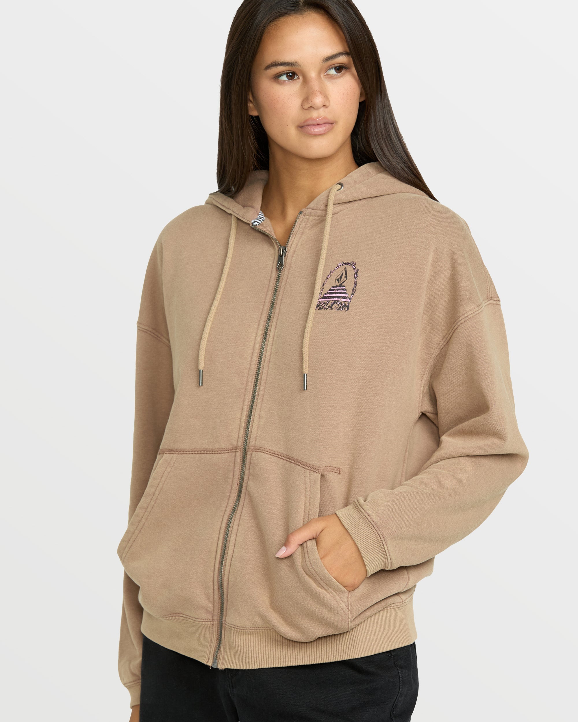 Women's Stone Art Up Zip - Volcom