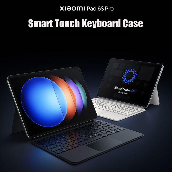 Official Original Xiaomi Pad 6S Pro 12.4 Smart Touch Keyboard Case