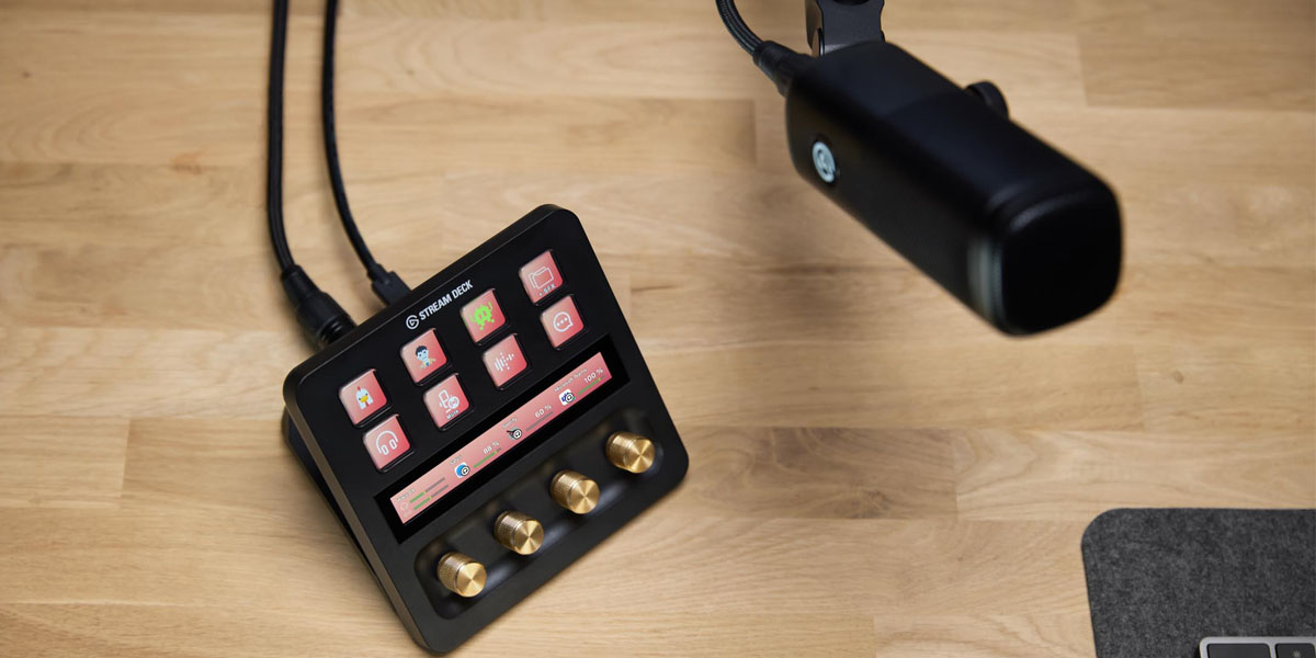 Elgato Introduces XLR Dock and USB Hub Extensions for Stream Deck+