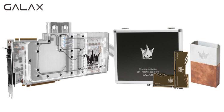 Next-Gen GALAX OC Lab Edition Graphics Card, GPU Pot and Memory
