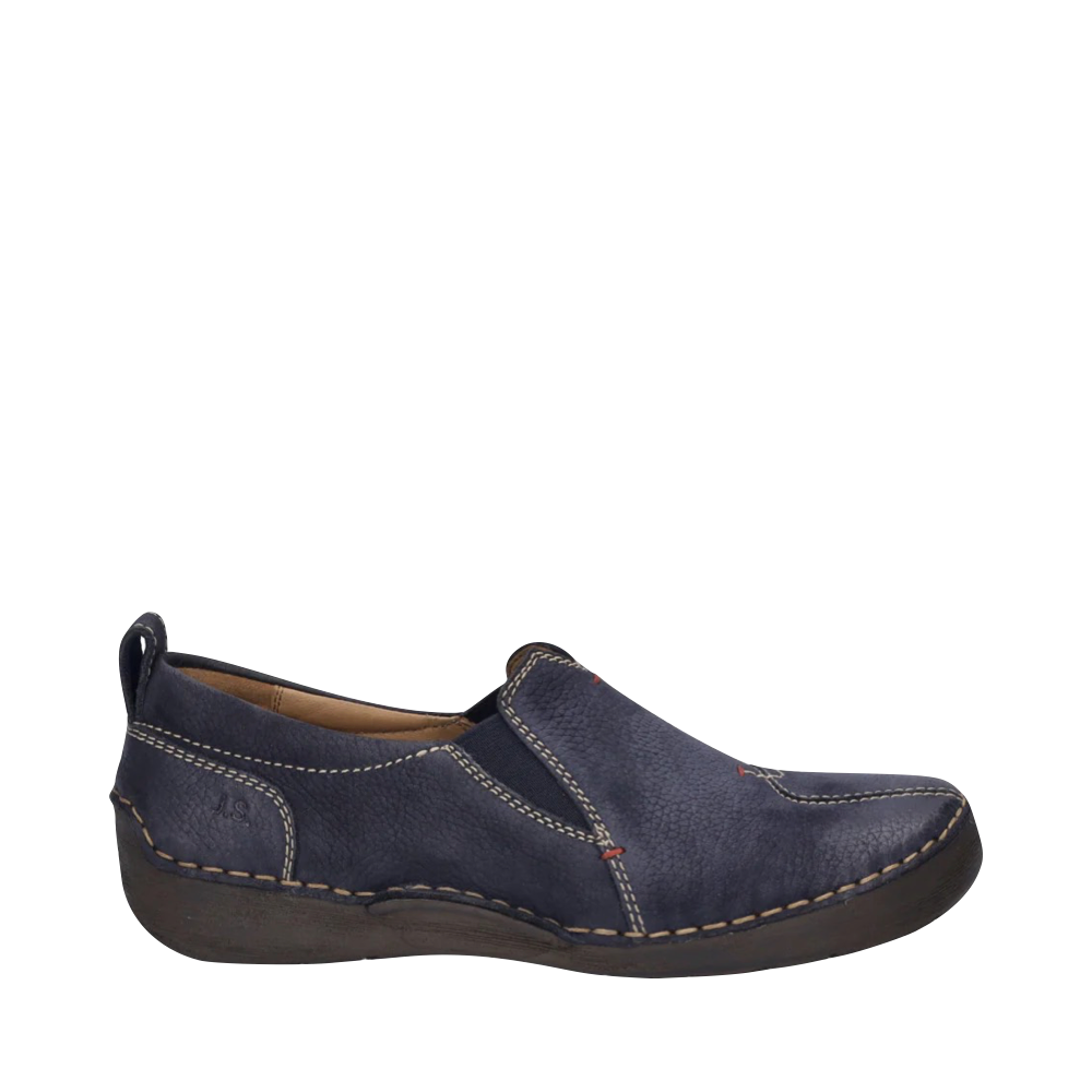 Josef Seibel Women's Fergey 49 Nubuck Slip On (Ocean Blue) – V&A