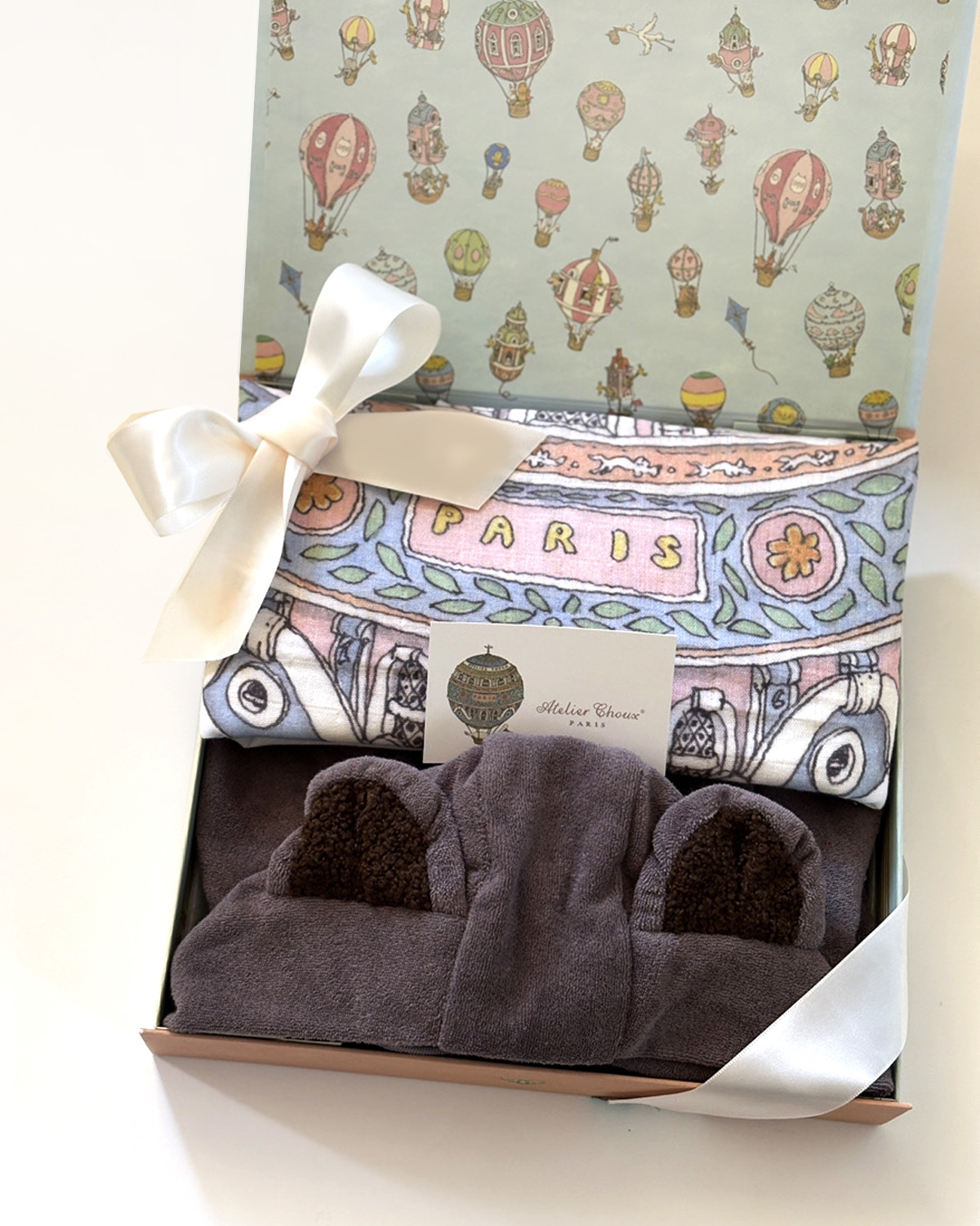 大人気！アトリエシュウのおくるみと耳がかわいいアニマルジャンプ