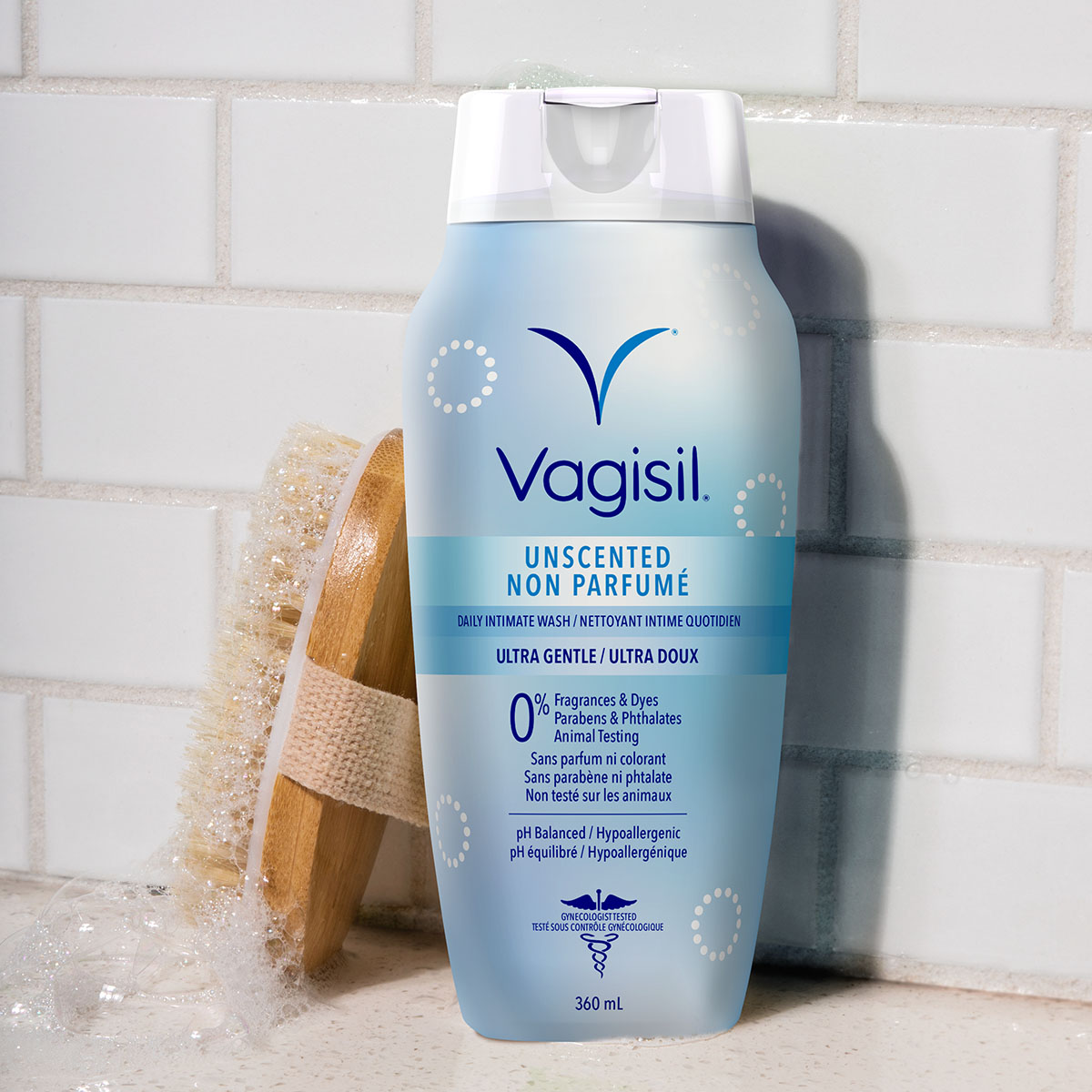 Unscented Daily Therapeutic Wash - Vagisil