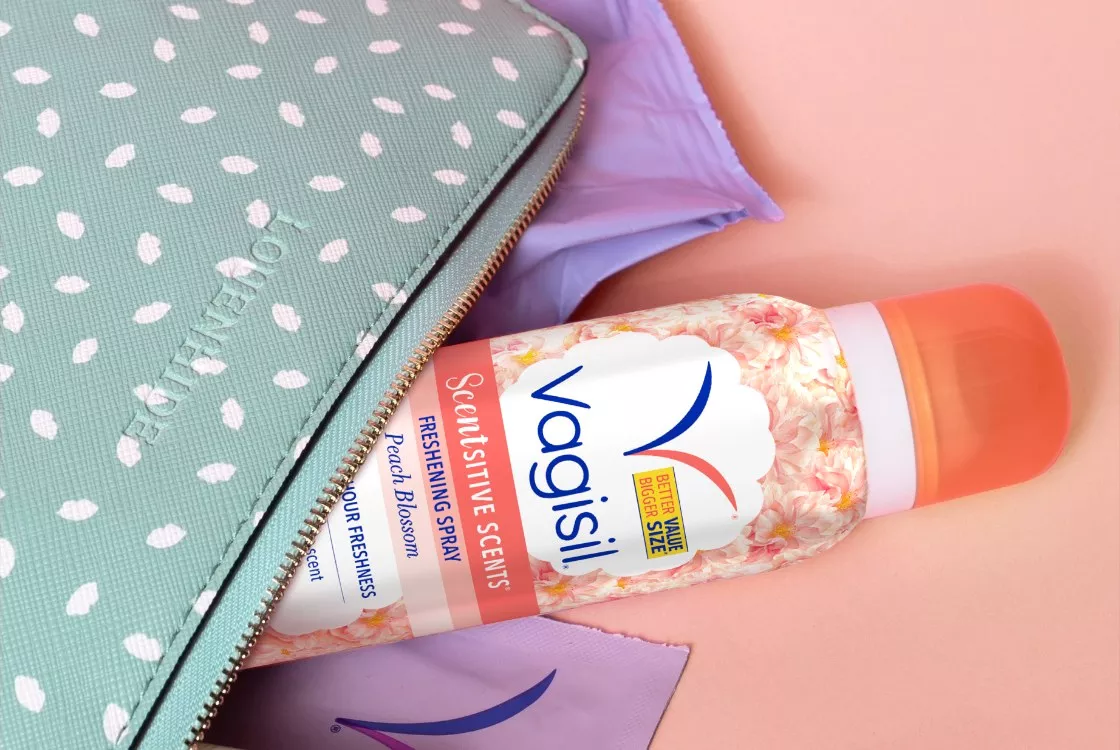 Vaginal Spray: Scentsitive Scents® Peach Blossom - Vagisil