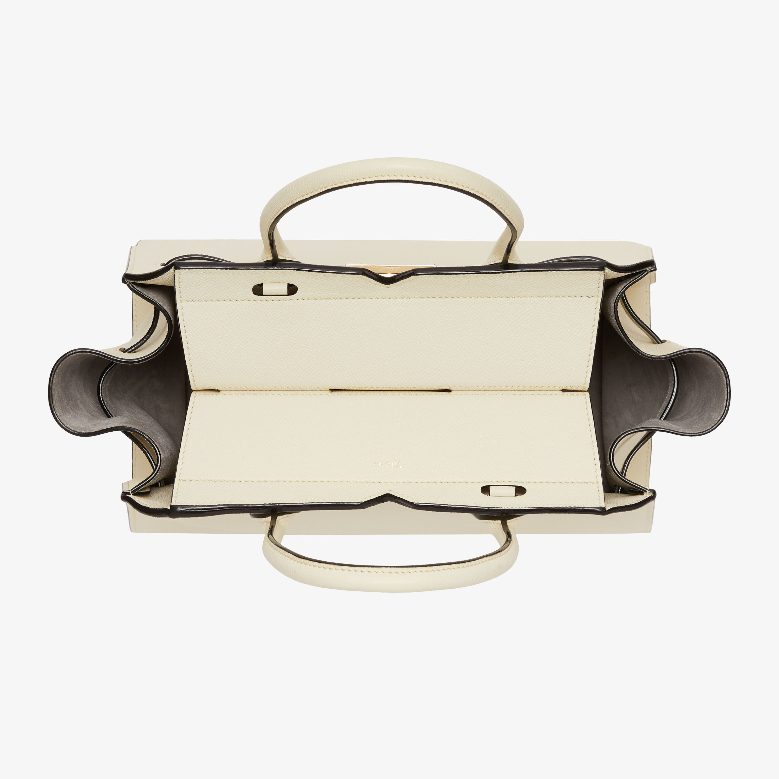 Women's White Luxury Two Handles Medium Bag | Valextra