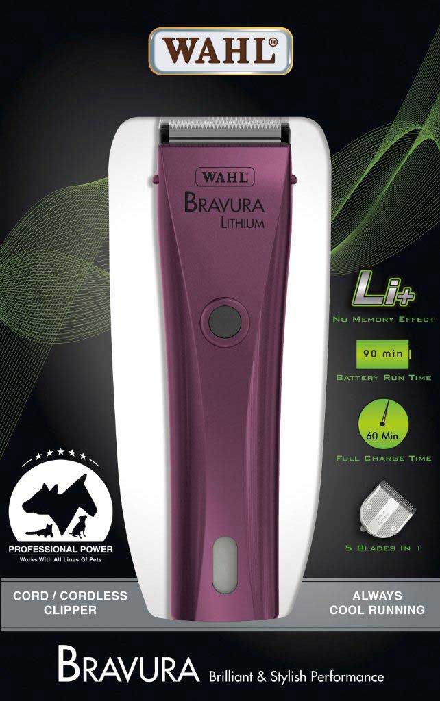 Valley Vet - Bravura Lithium Ion Clipper Wahl - Trimmers Light