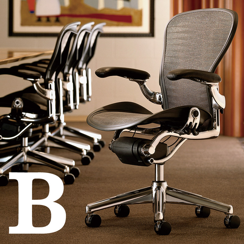 アーロンチェア ポリッシュドアルミ