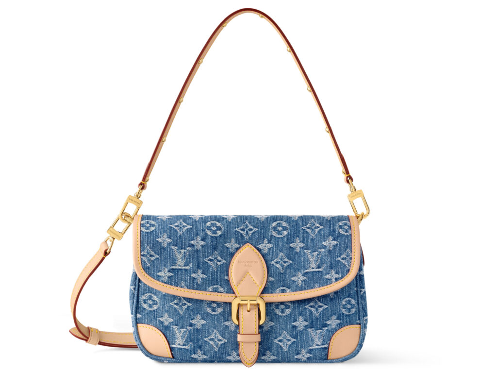 ルイ・ヴィトンから、鮮やかなブルーのモノグラム・デニムのバッグと