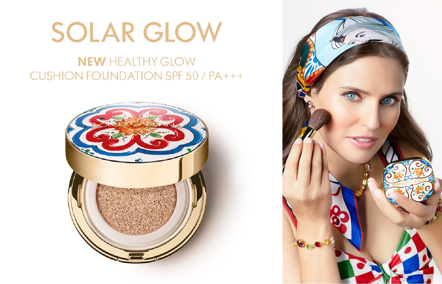 ドルチェ＆ガッバーナ ビューティから、「ソーラグロウクッション