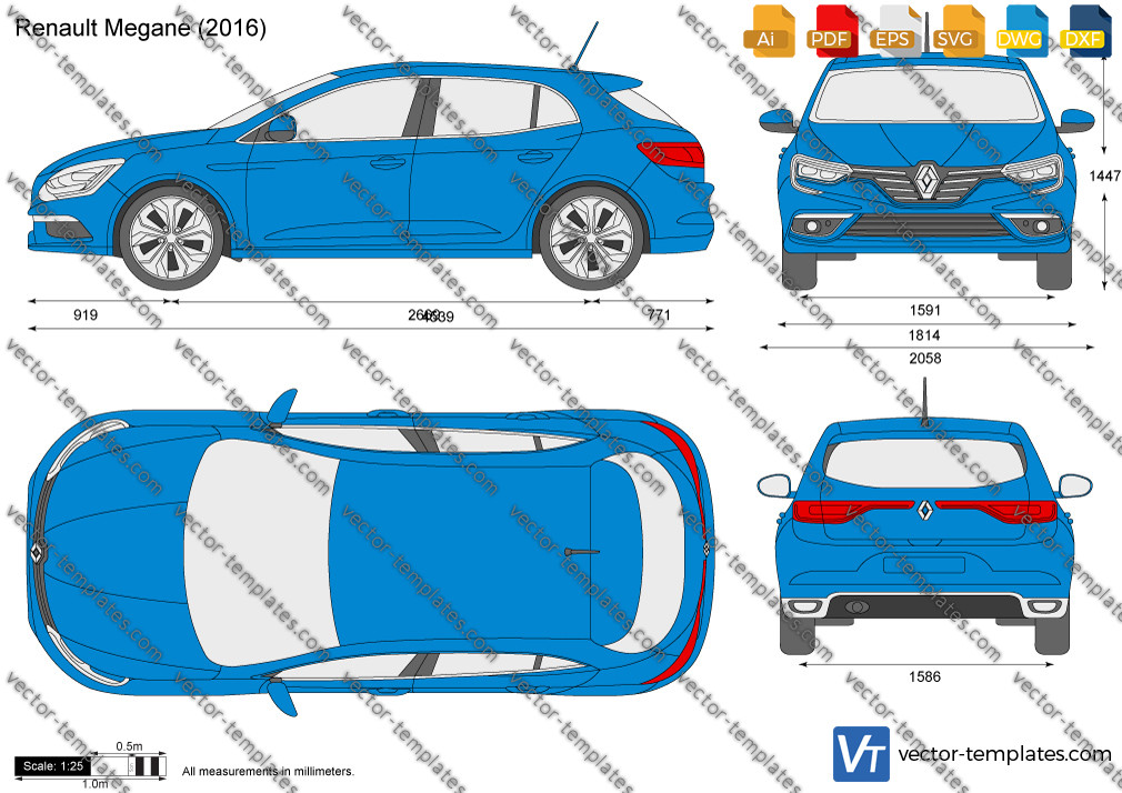 Templates - Cars - Renault - Renault Megane
