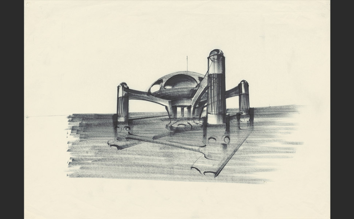 Bigger Than Life. Ken Adam's Film Design. • Versicherungskammer