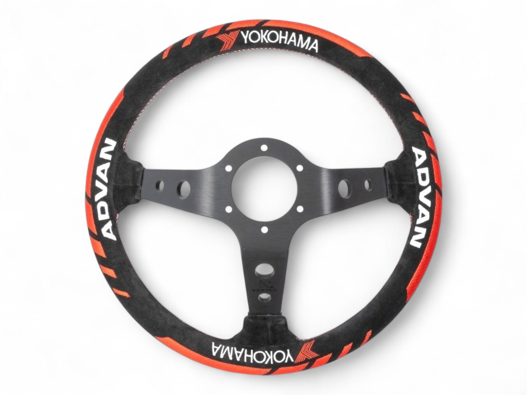 Vertex x Advan Collaboration Steering Wheel (Suede; Version 2