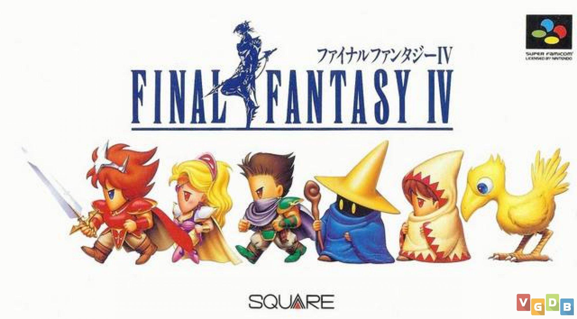 Final Fantasy IV - VGDB - Vídeo Game Data Base